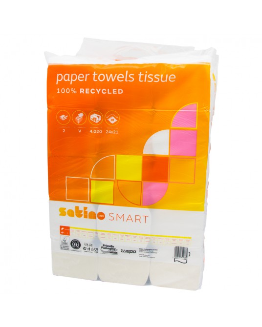 Papier essuie-mains ZZ, 4000 feuilles