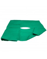 Champ Opératoire Coton Vert 100x100cm av PetiteOuverture 1pce