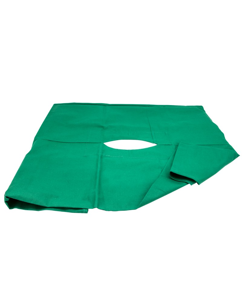 Champ Opératoire Coton Vert 100x100cm av PetiteOuverture 1pce