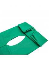 Champ Opératoire Coton Vert 100x100cm av PetiteOuverture 1pce