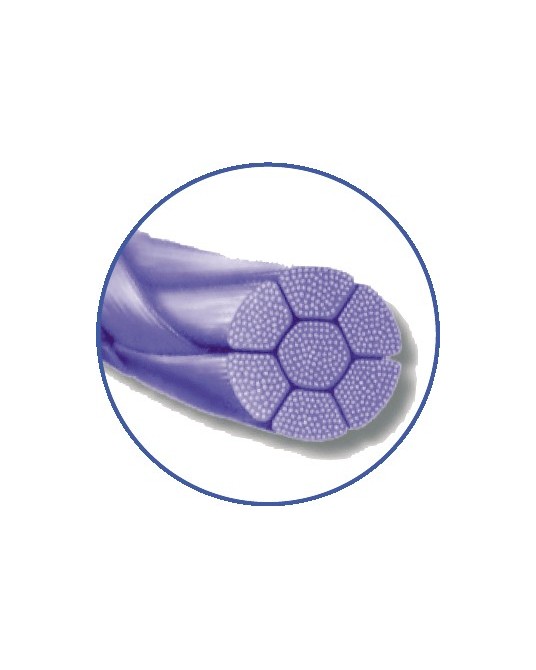 Surgicryl PGA SMI SMI SMI violet, aiguille à coupe inversée