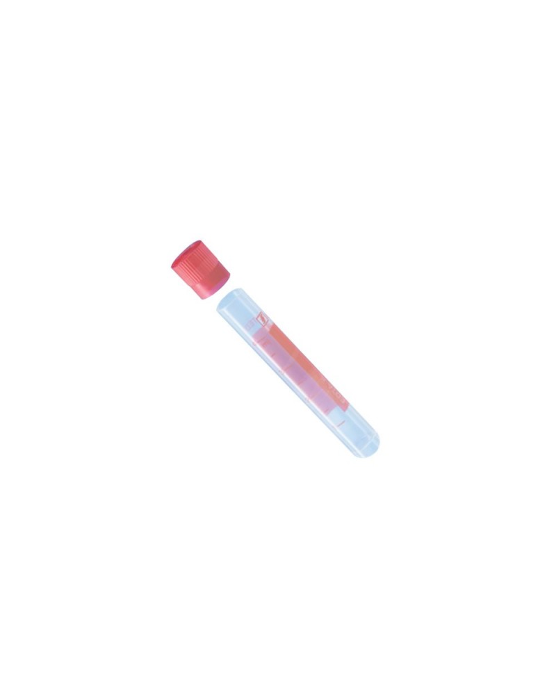 Tube à essai, glucose, 2 ml, 100 pièces.