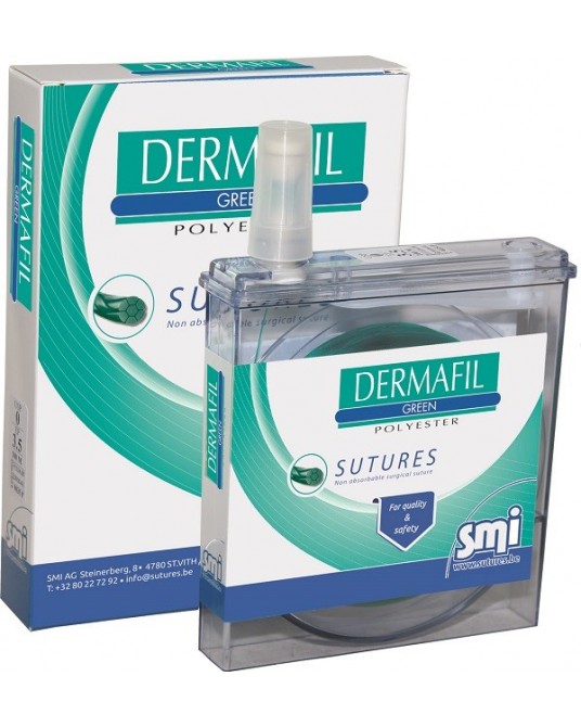 Dermafil Polyester vert SMI