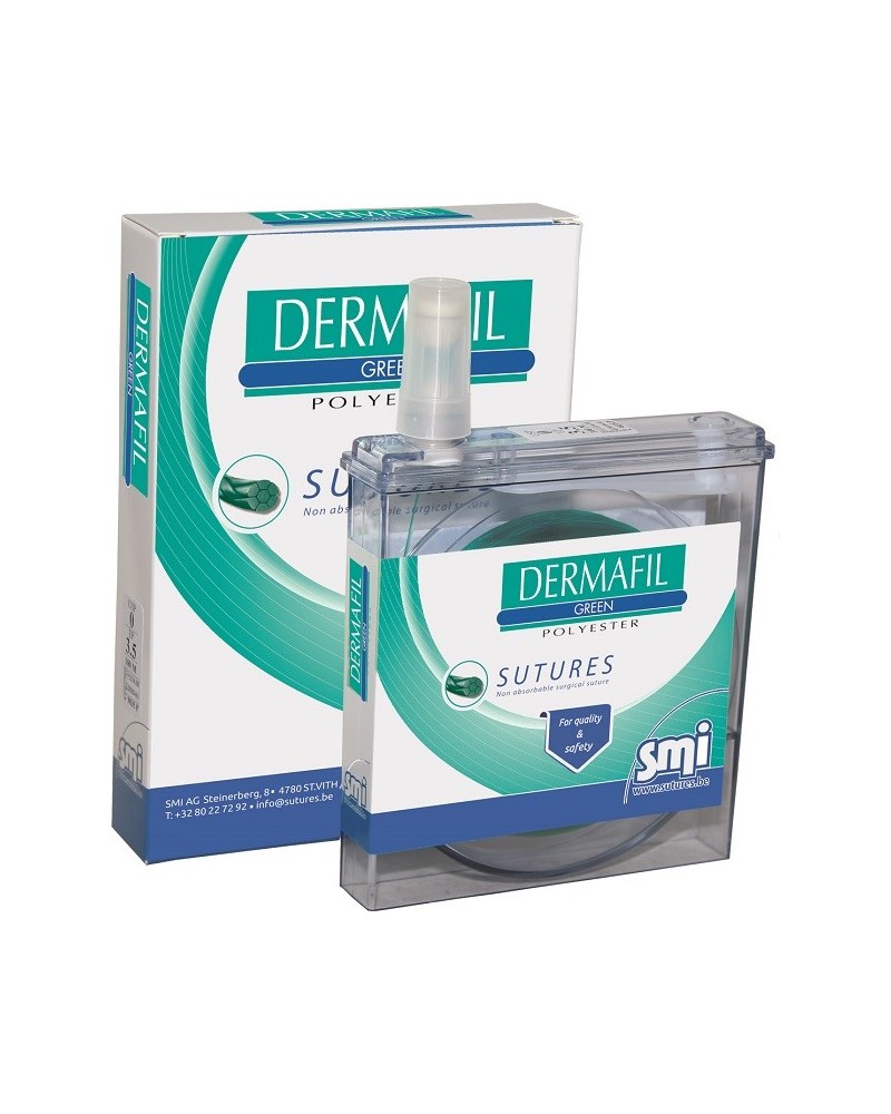 Dermafil Polyester vert SMI