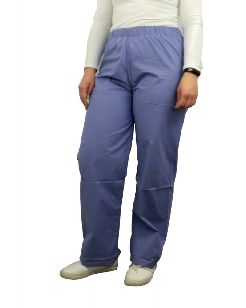 Pantalon Mevemat Bleu - Bord  Orange Small