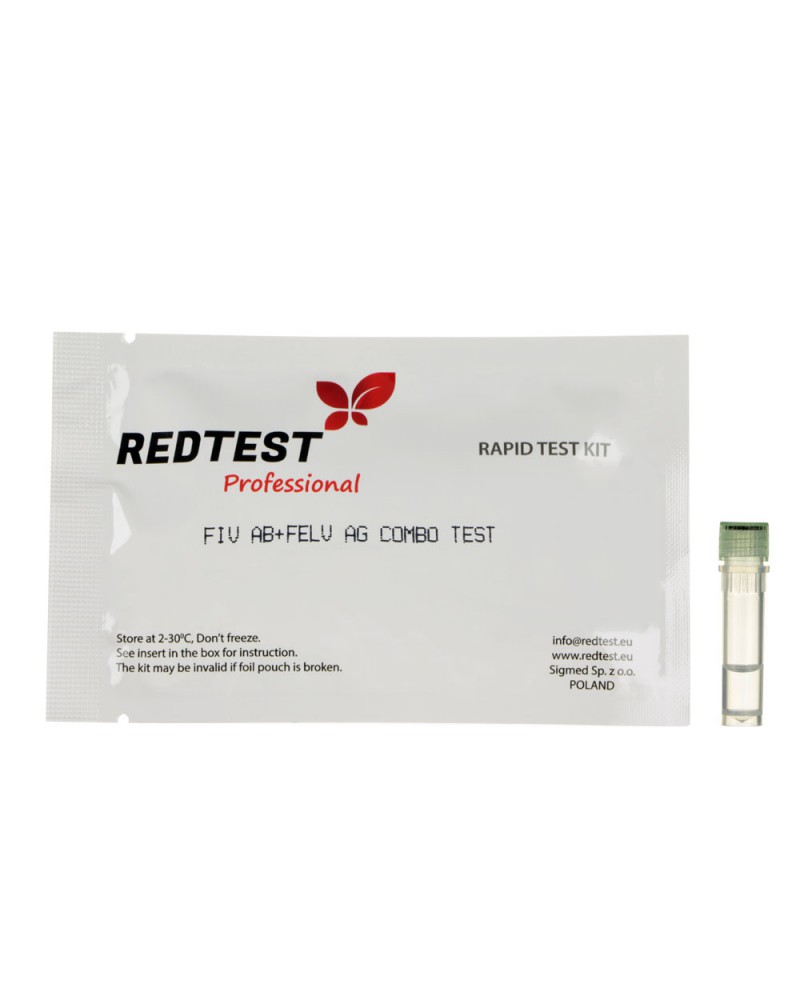 Test diagnostique Redtest Felv + Fiv