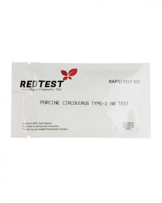 Test de diagnostic Redtest pour le circovirus de type 2 PCV-2 Ab